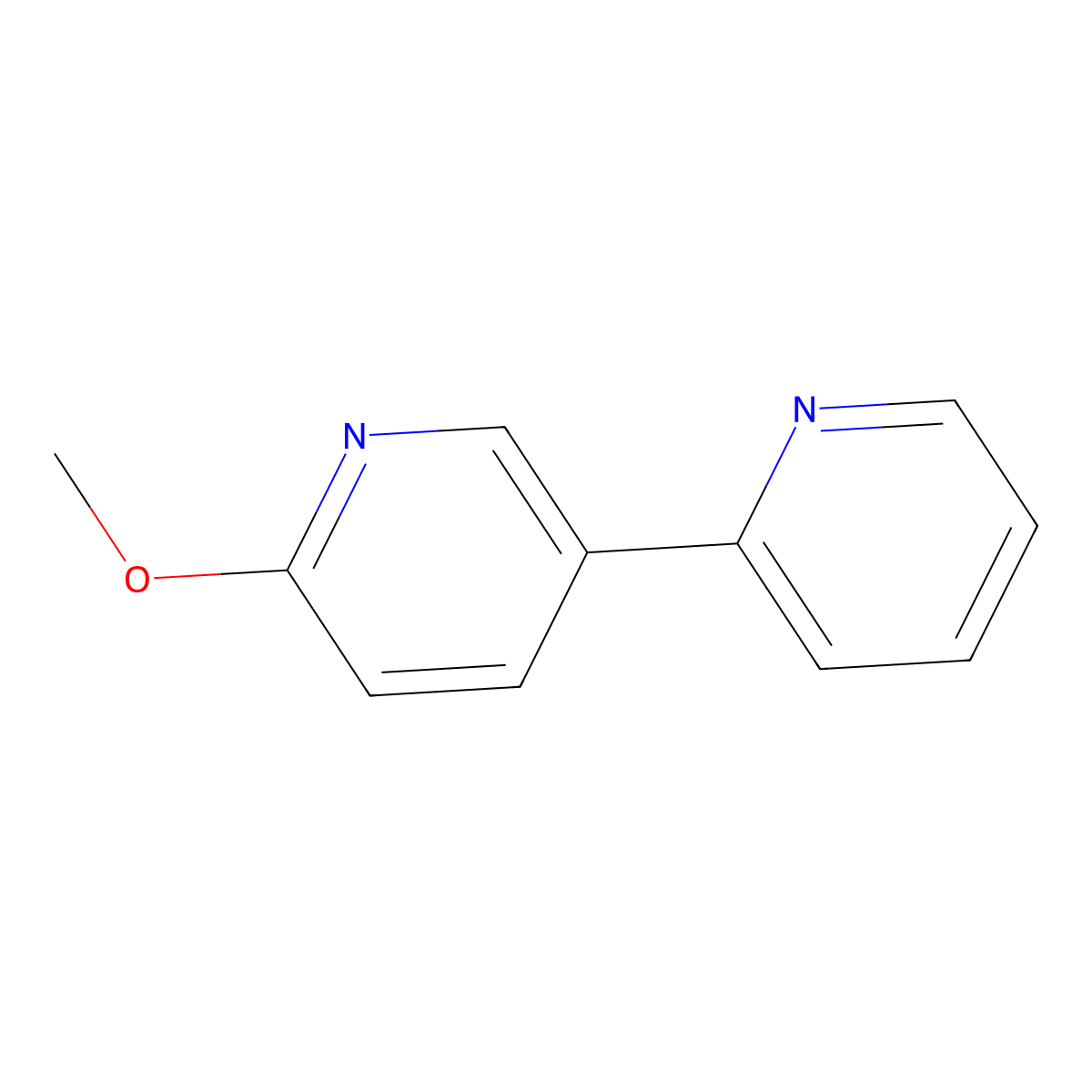 6'-Methoxy-2,3'-bipyridyl molecular structure, CAS 381725-49-1