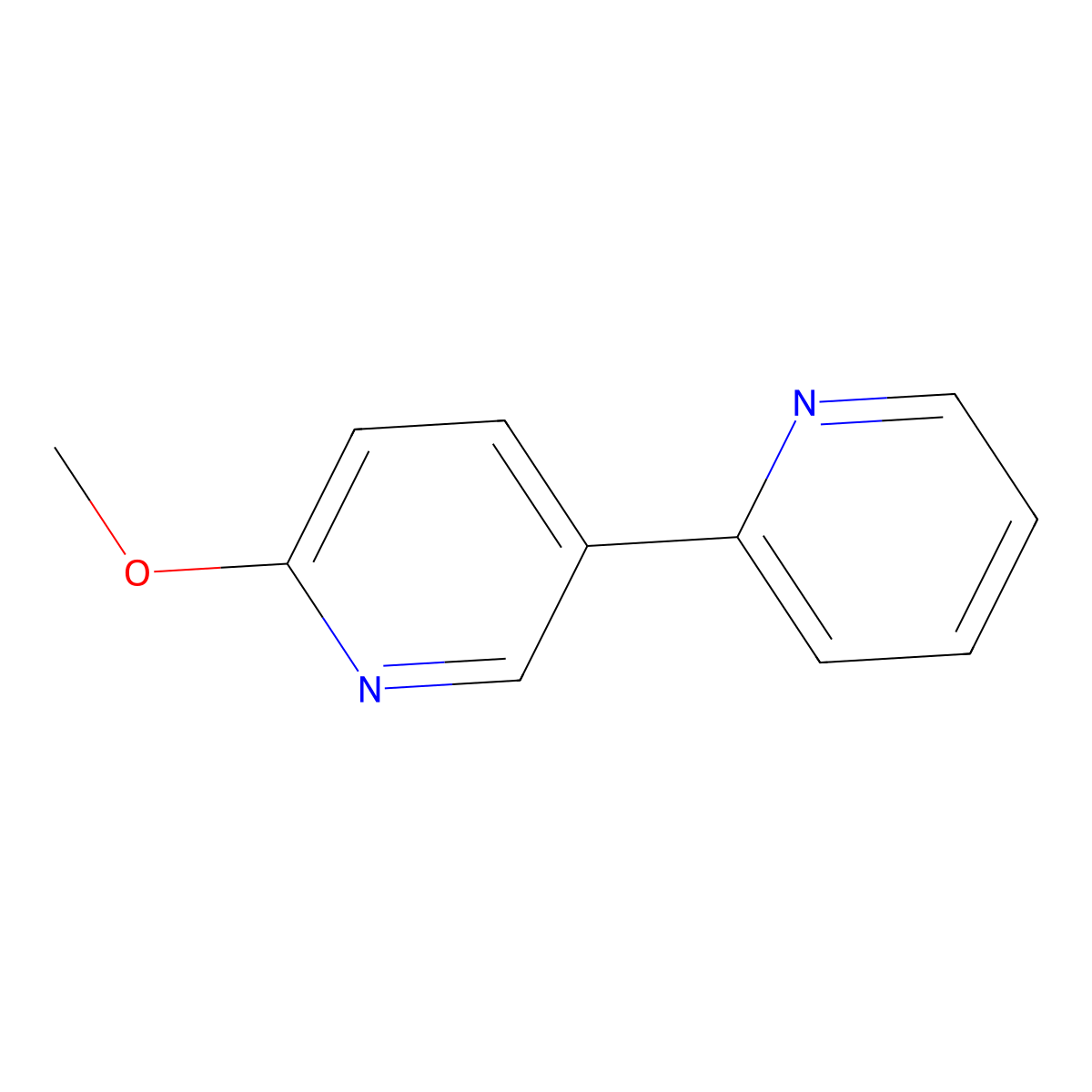 6'-Methoxy-2,3'-bipyridyl molecular structure, CAS 381725-49-1