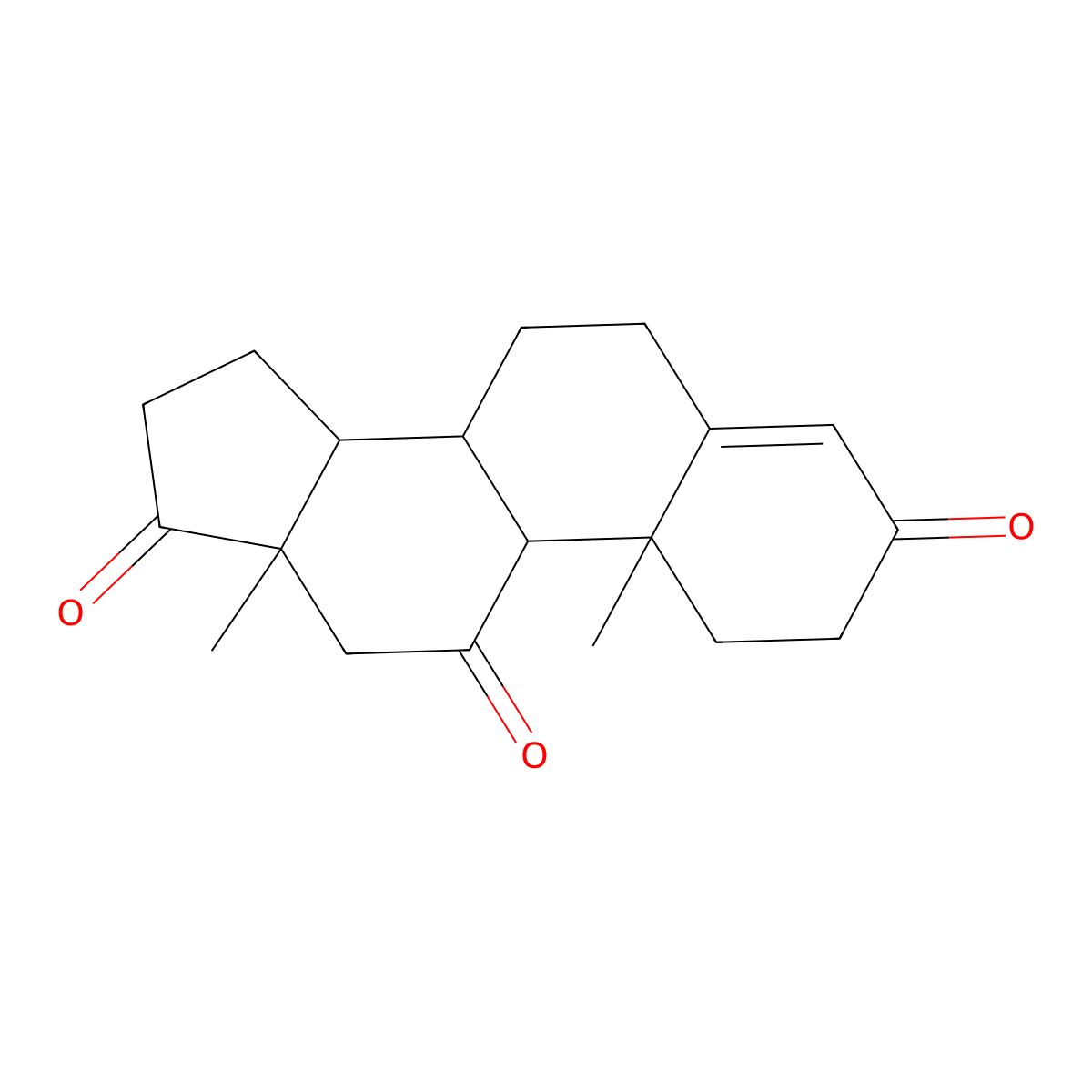 Adrenosterone molecular structure, CAS 382-45-6