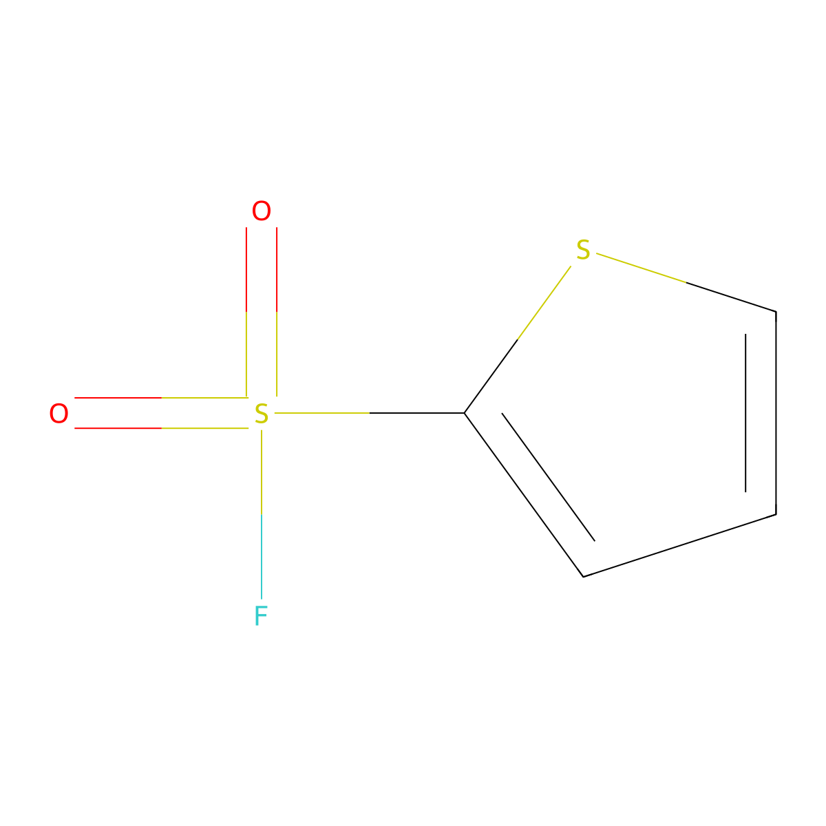 Thiophene-2-sulfonyl fluoride molecular structure, CAS 382-99-0