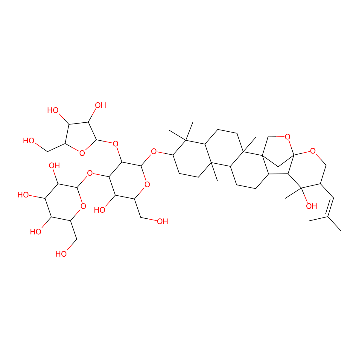 Bacopaside Ii molecular structure, CAS 382146-66-9