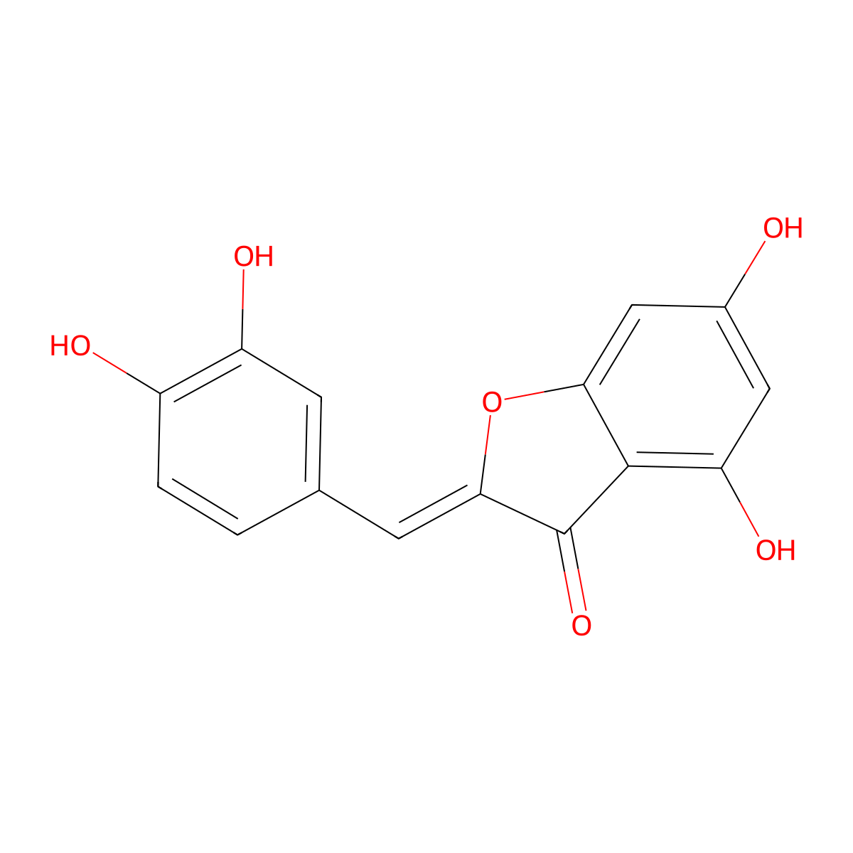 Aureusidin molecular structure, CAS 38216-54-5