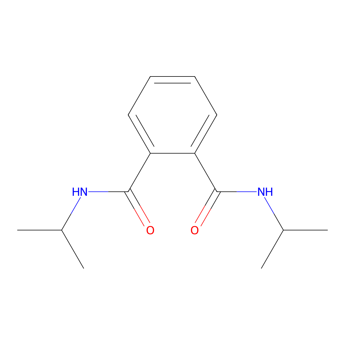 N,N'-Diisopropylphthalamide molecular structure, CAS 38228-97-6