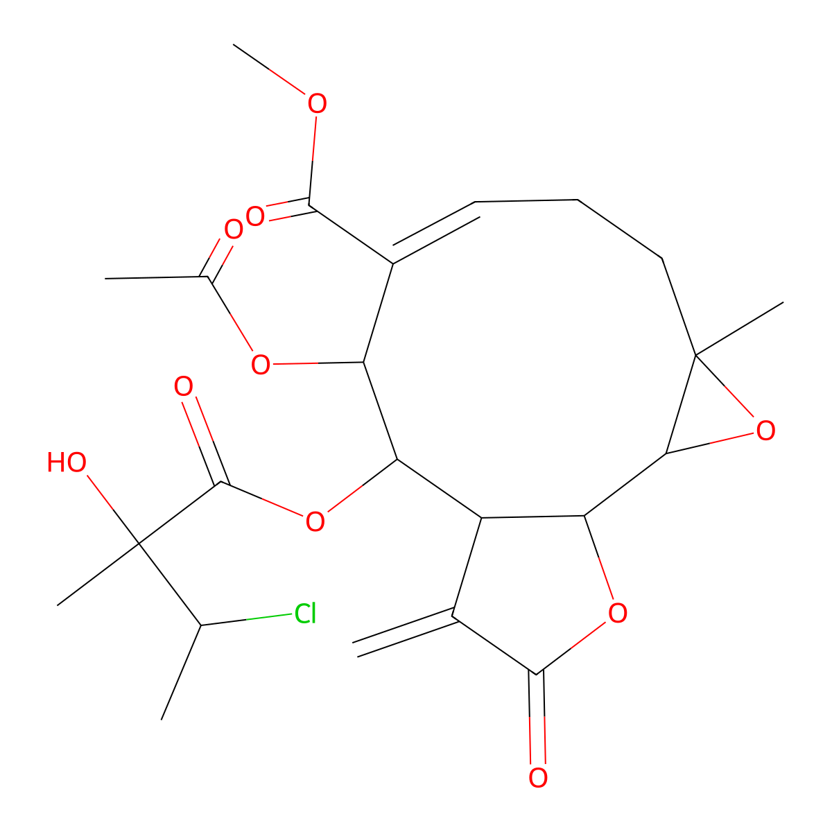 Chloroenhydrin molecular structure, CAS 38230-99-8