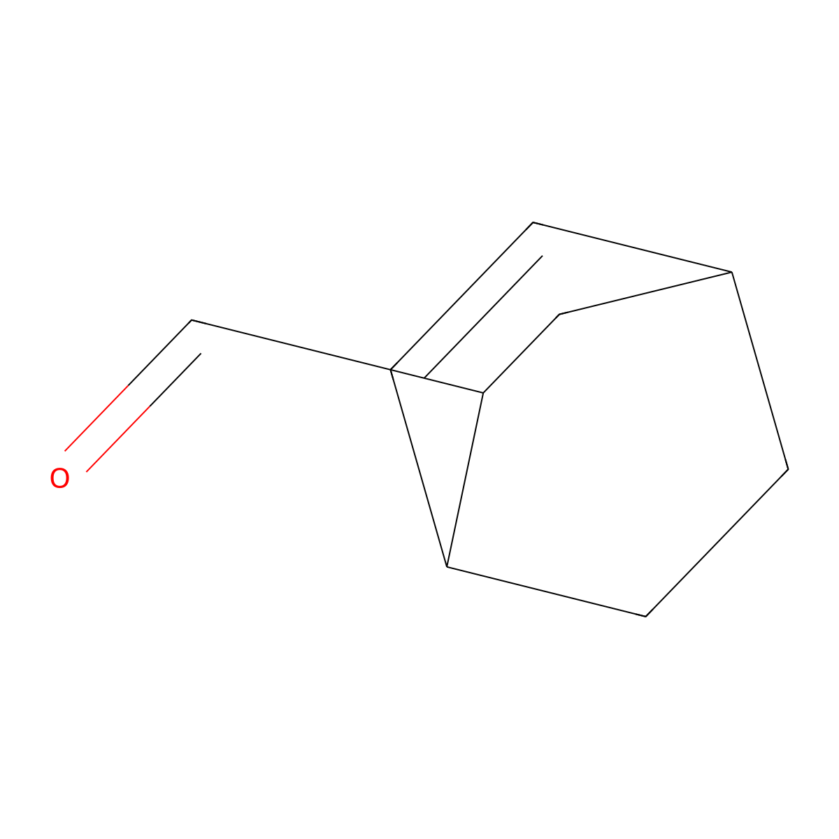 Bicyclo[2.2.2]oct-5-ene-2-carboxaldehyde molecular structure, CAS 38259-00-6