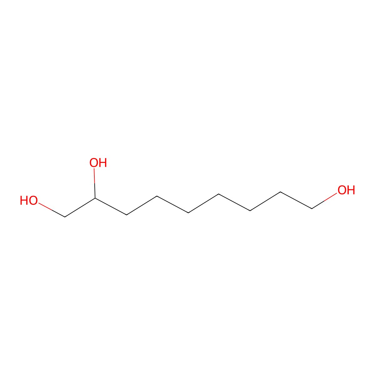 Nonane-1,2,9-triol molecular structure, CAS 382631-42-7