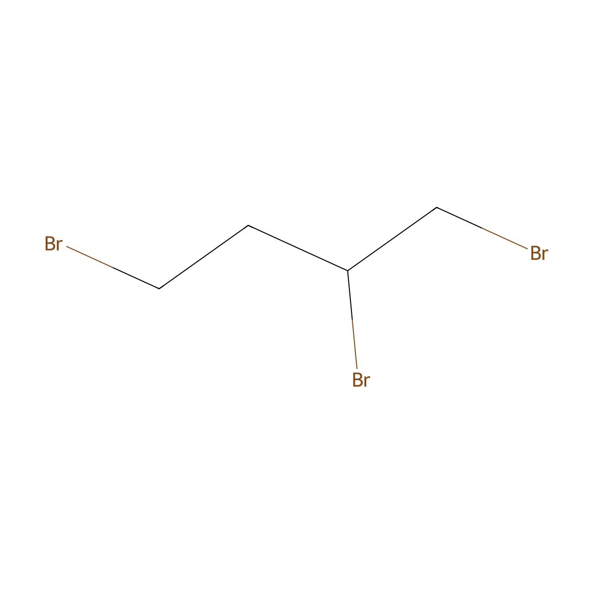 1,2,4-Tribromobutane molecular structure, CAS 38300-67-3