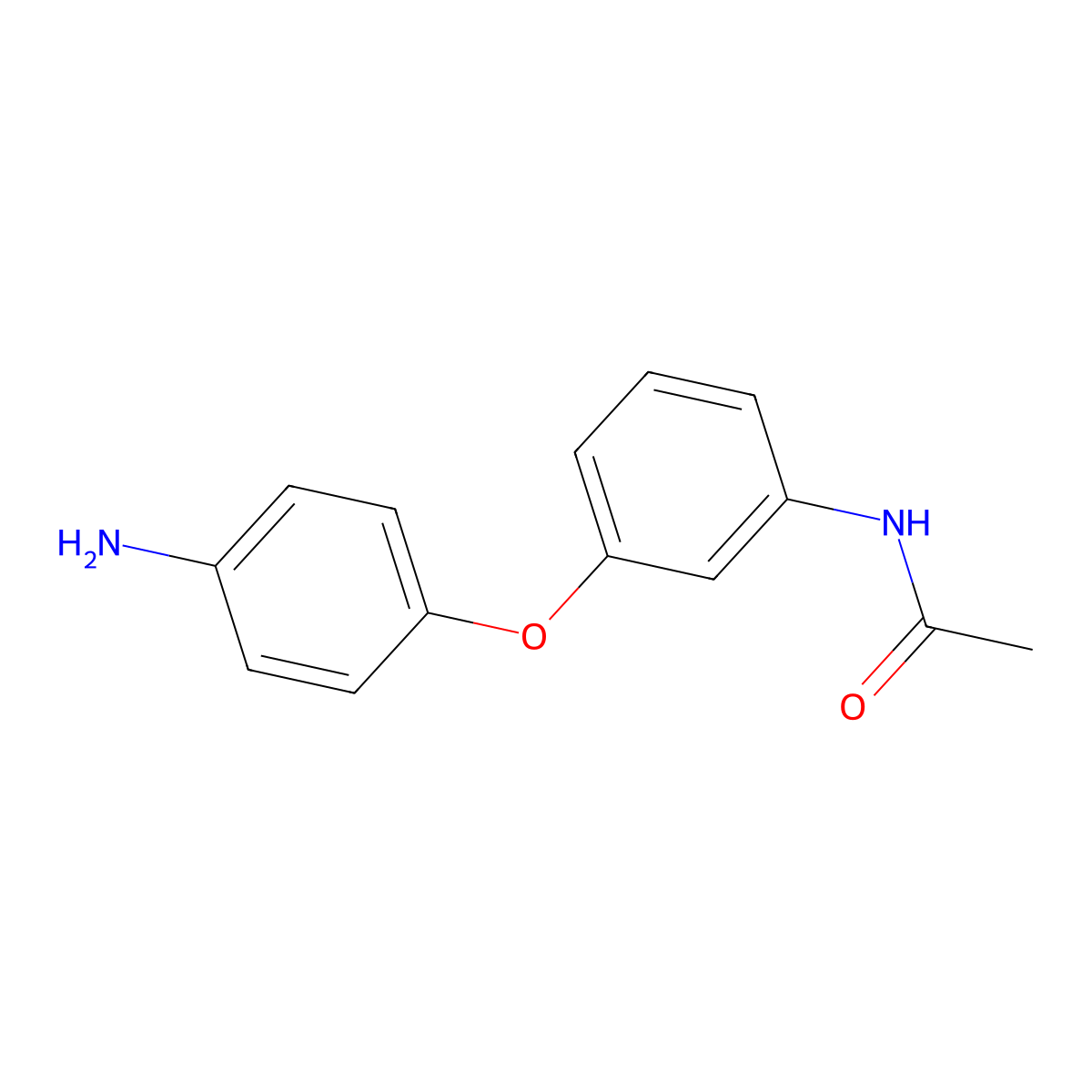 N-[3-(4-Aminophenoxy)phenyl]acetamide molecular structure, CAS 383127-03-5