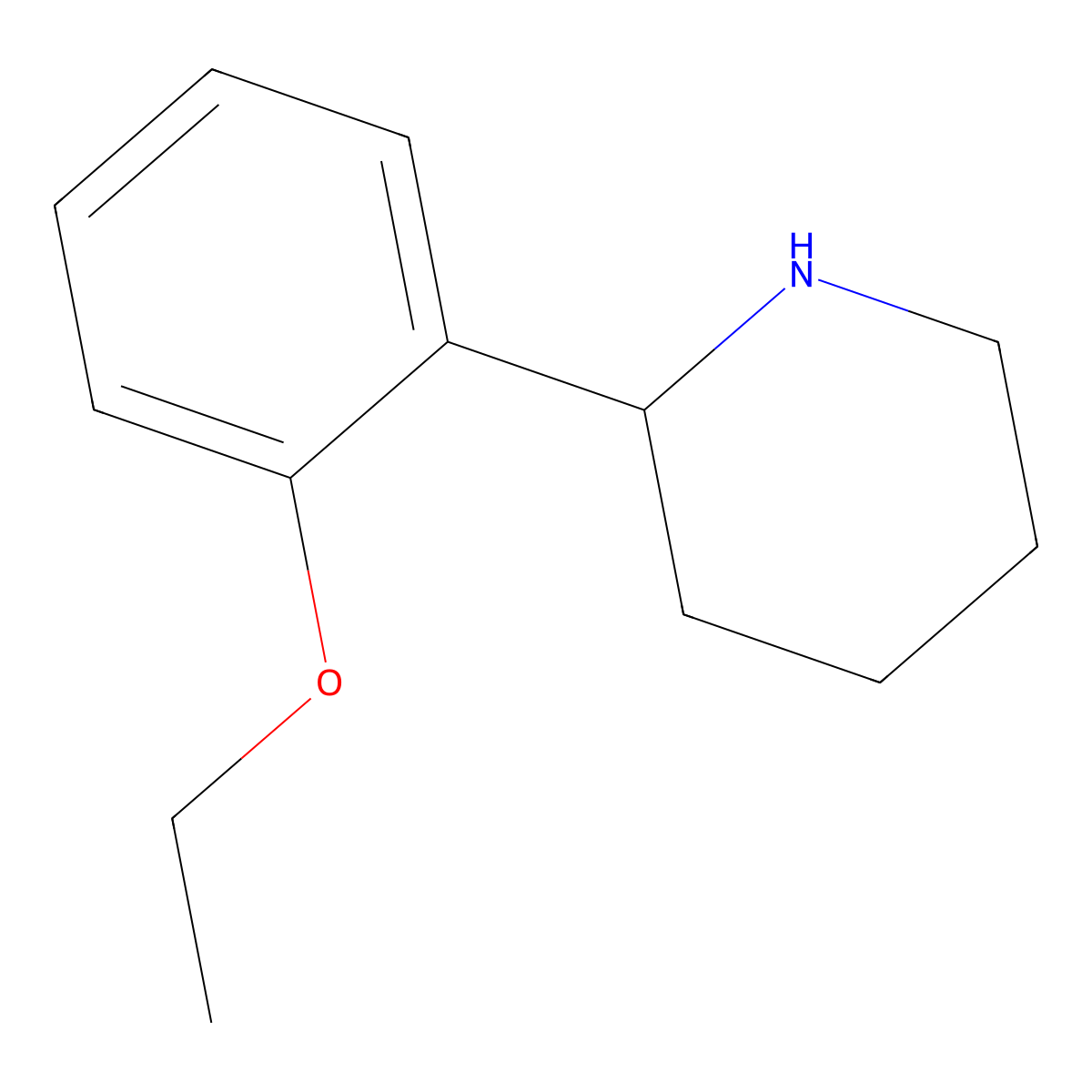 2-(2-Ethoxyphenyl)piperidine molecular structure, CAS 383128-66-3