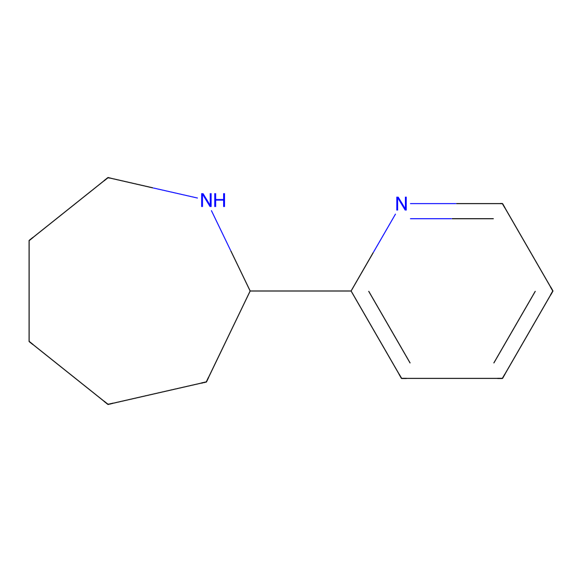 2-(Pyridin-2-yl)azepane molecular structure, CAS 383128-97-0