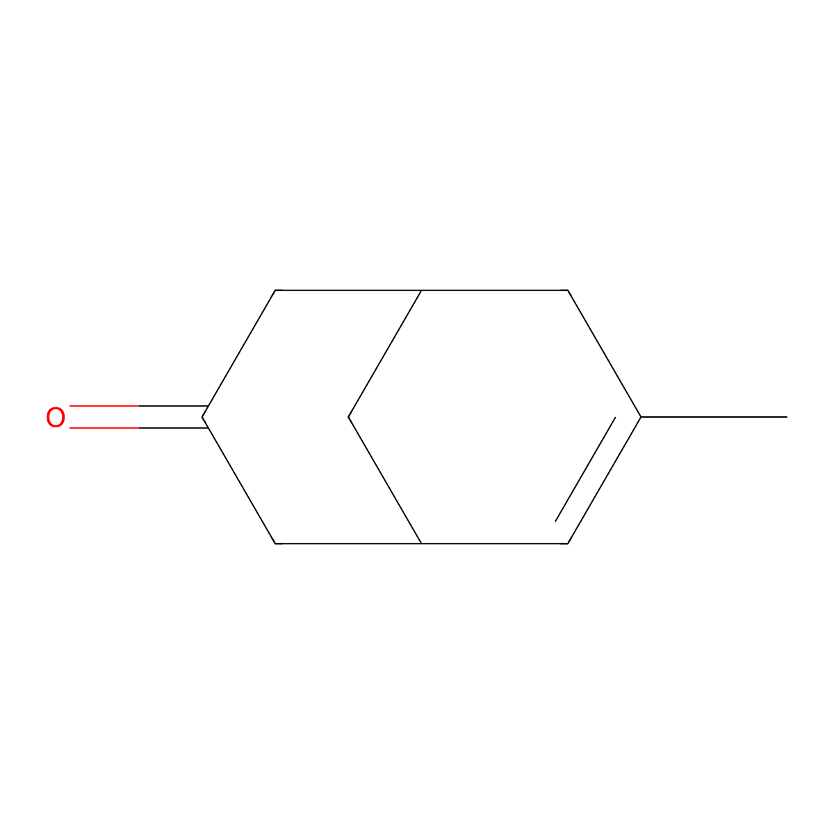 7-Methylbicyclo[3.3.1]non-6-en-3-one molecular structure, CAS 38339-46-7