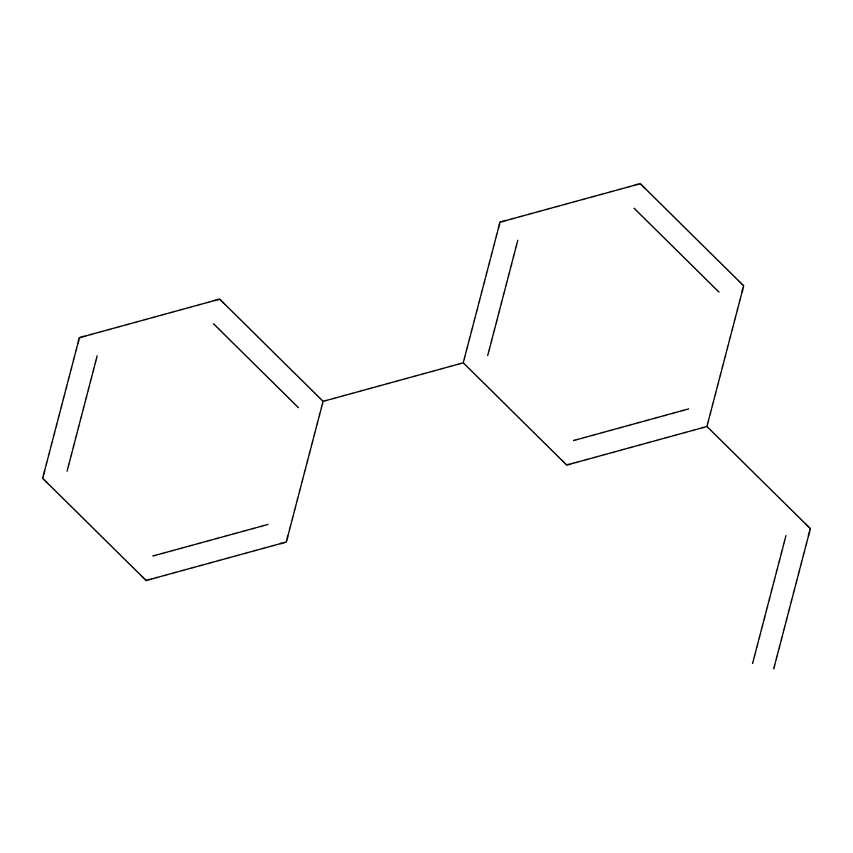 3-Ethenyl-1,1'-biphenyl molecular structure, CAS 38383-51-6