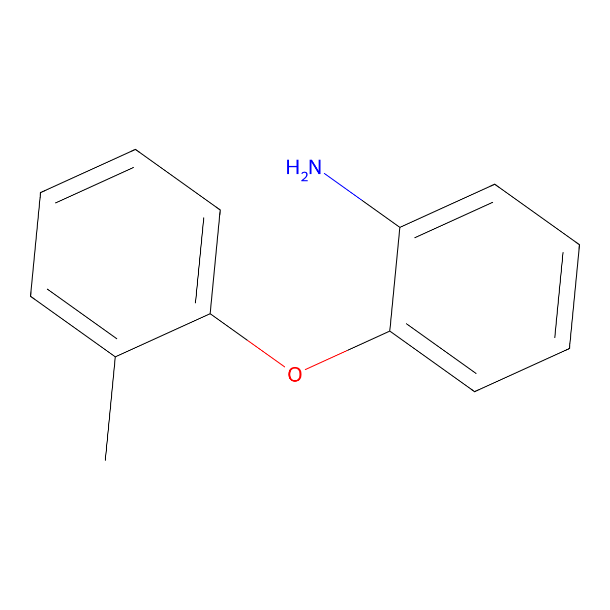 2-(o-Tolyloxy)aniline molecular structure, CAS 3840-18-4