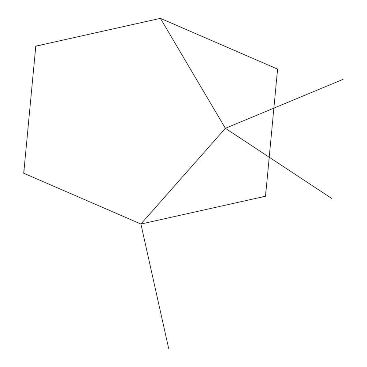 Bornane molecular structure, CAS 38451-93-3