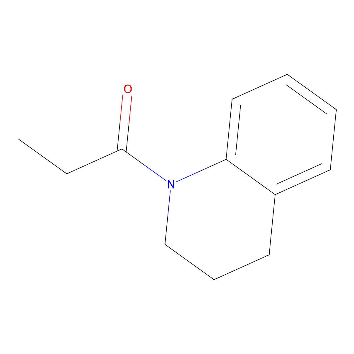 1-Propionyl-1,2,3,4-tetrahydroquinoline molecular structure, CAS 38461-44-8