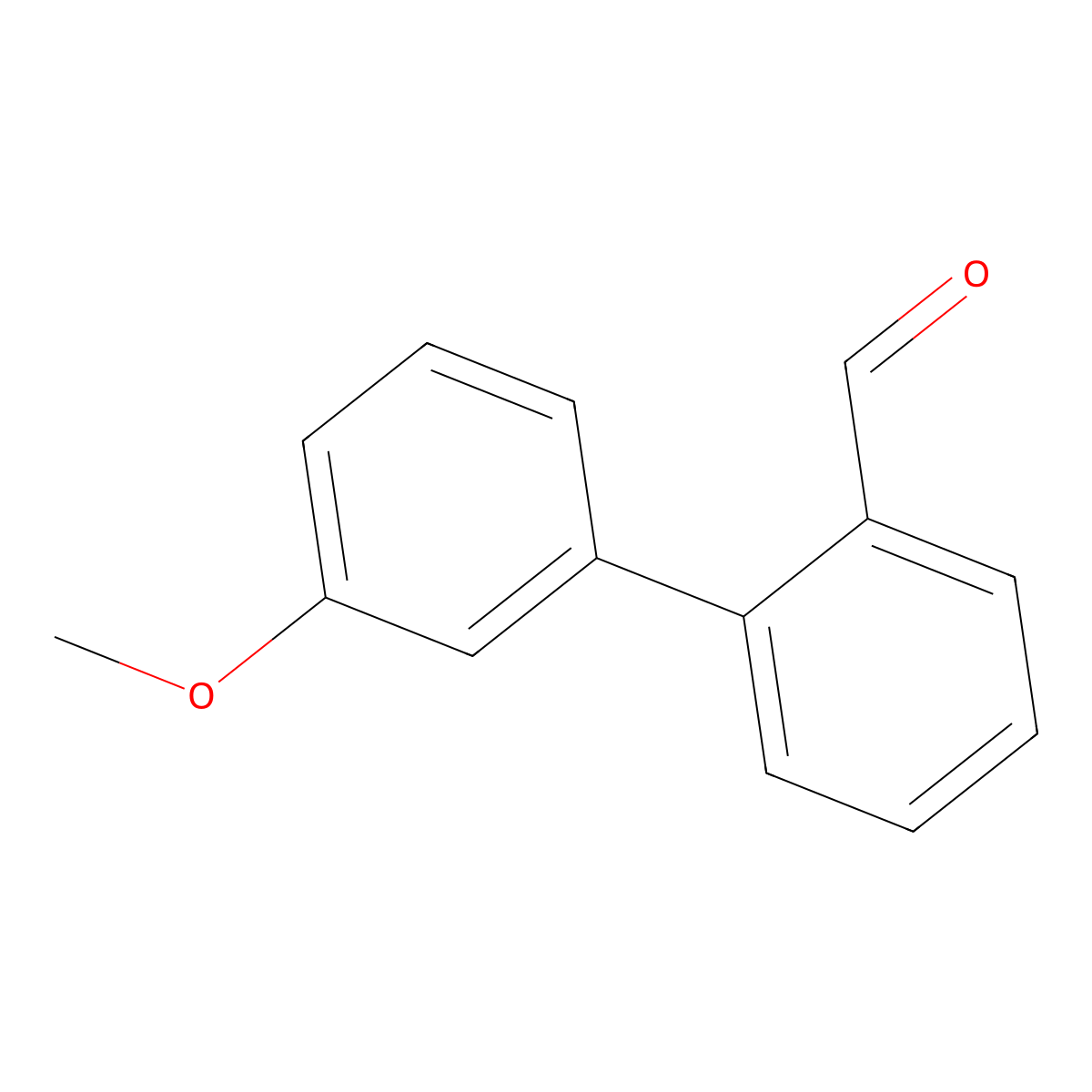 3'-Methoxy-[1,1'-biphenyl]-2-carboxaldehyde molecular structure, CAS 38491-36-0