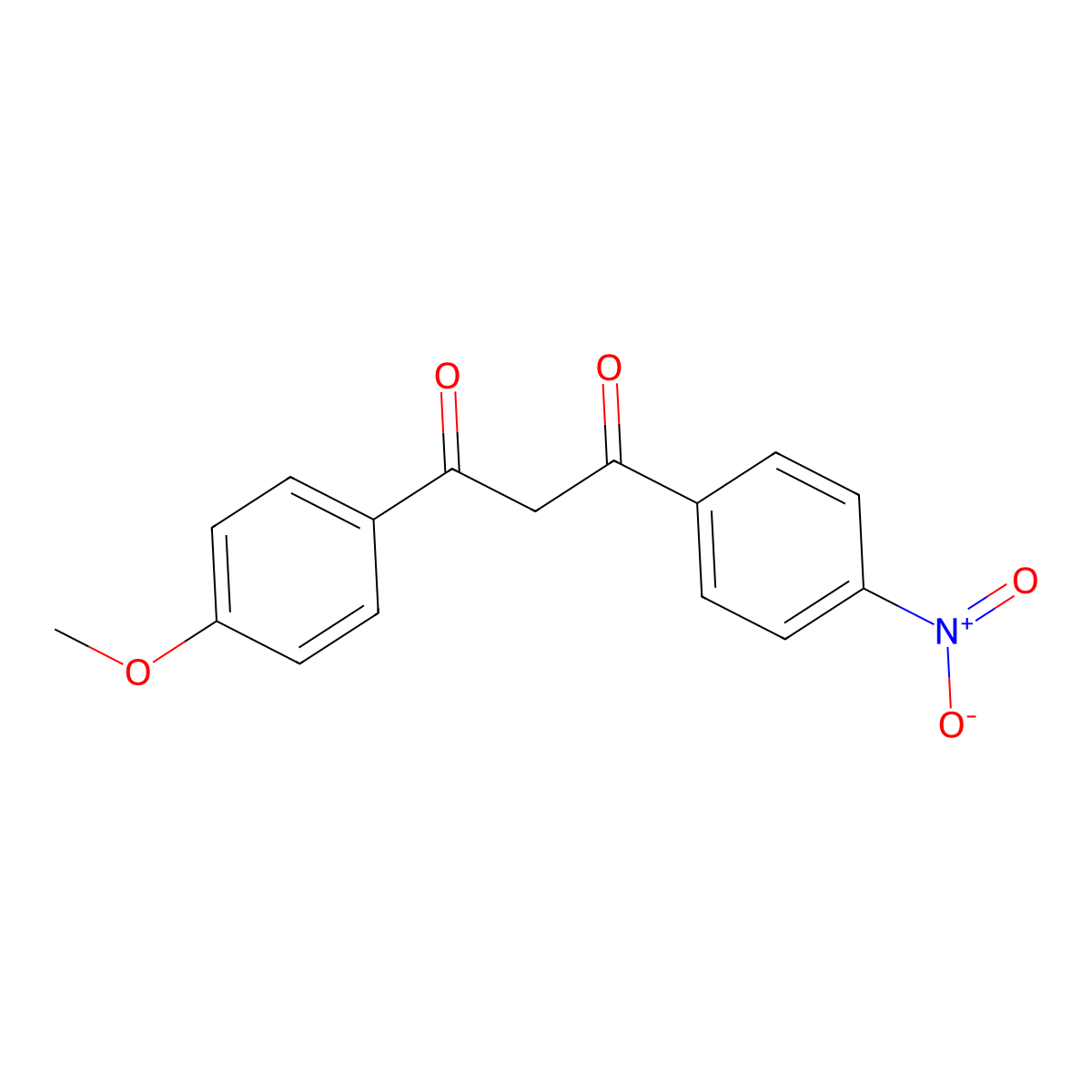 1-(4-Methoxyphenyl)-3-(4-nitrophenyl)propane-1,3-dione molecular structure, CAS 38502-65-7