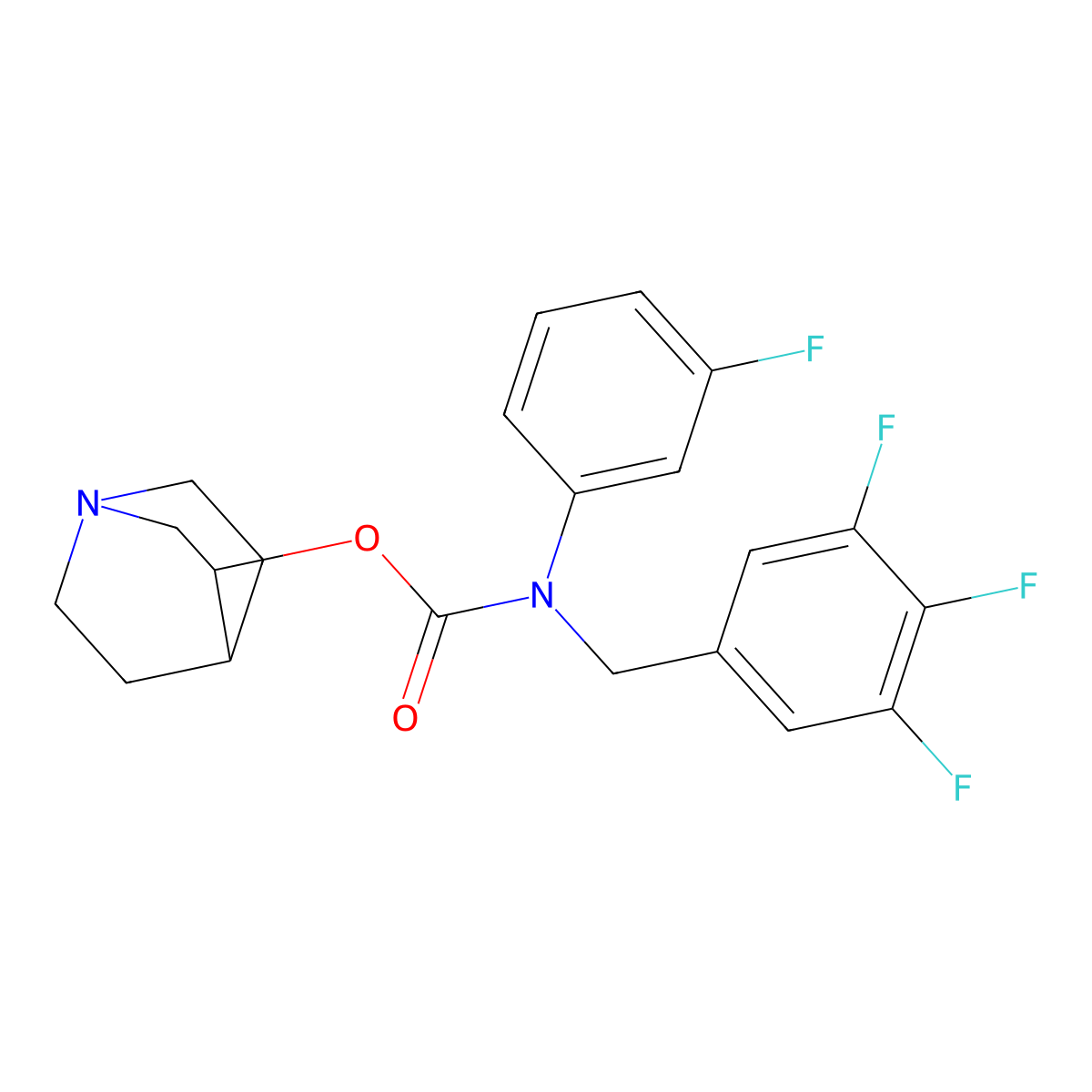 Tarafenacin molecular structure, CAS 385367-47-5