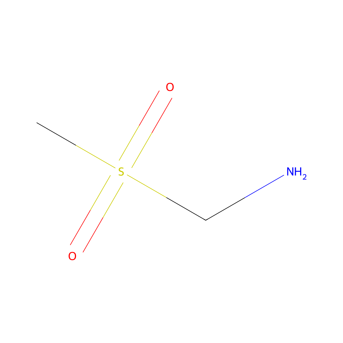 (Methylsulfonyl)methanamine molecular structure, CAS 385369-67-5