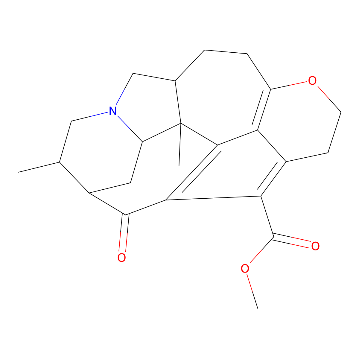 Daphnicyclidin D molecular structure, CAS 385384-24-7