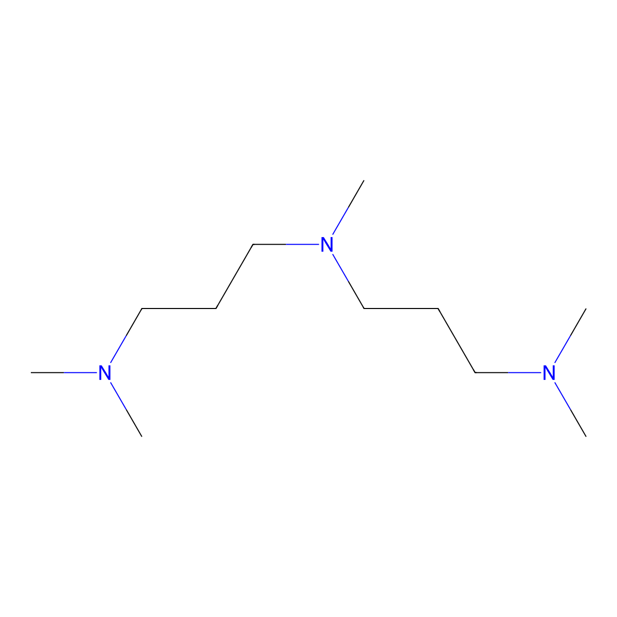 2,6,10-Trimethyl-2,6,10-triazaundecane molecular structure, CAS 3855-32-1