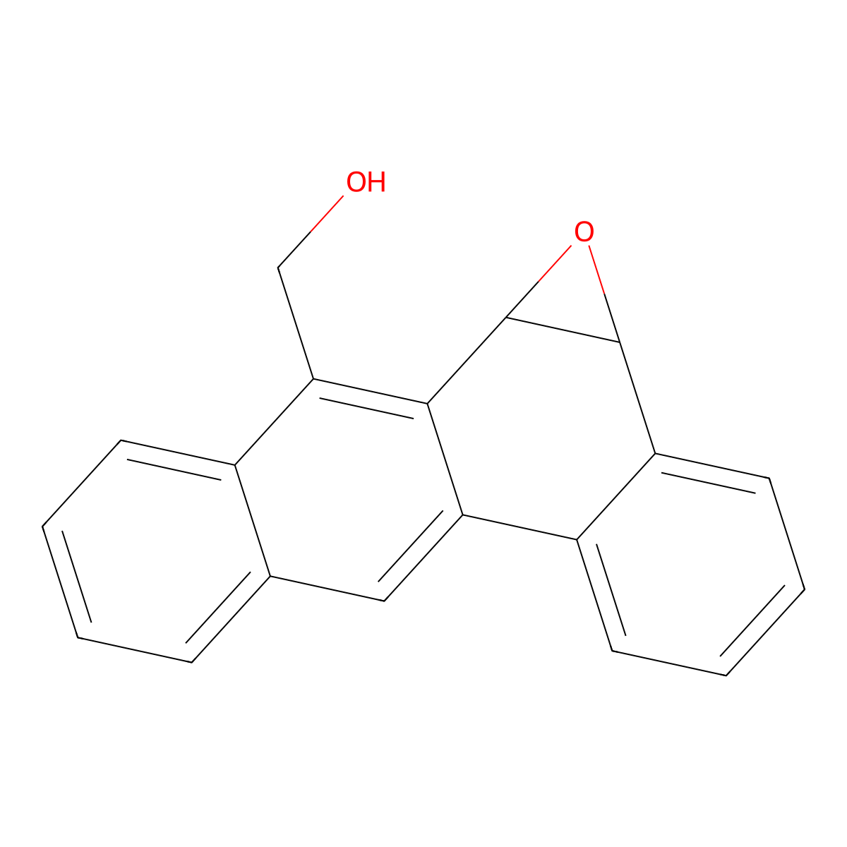 7-Hydroxymethylbenzanthracene 5,6-oxide molecular structure, CAS 38554-81-3