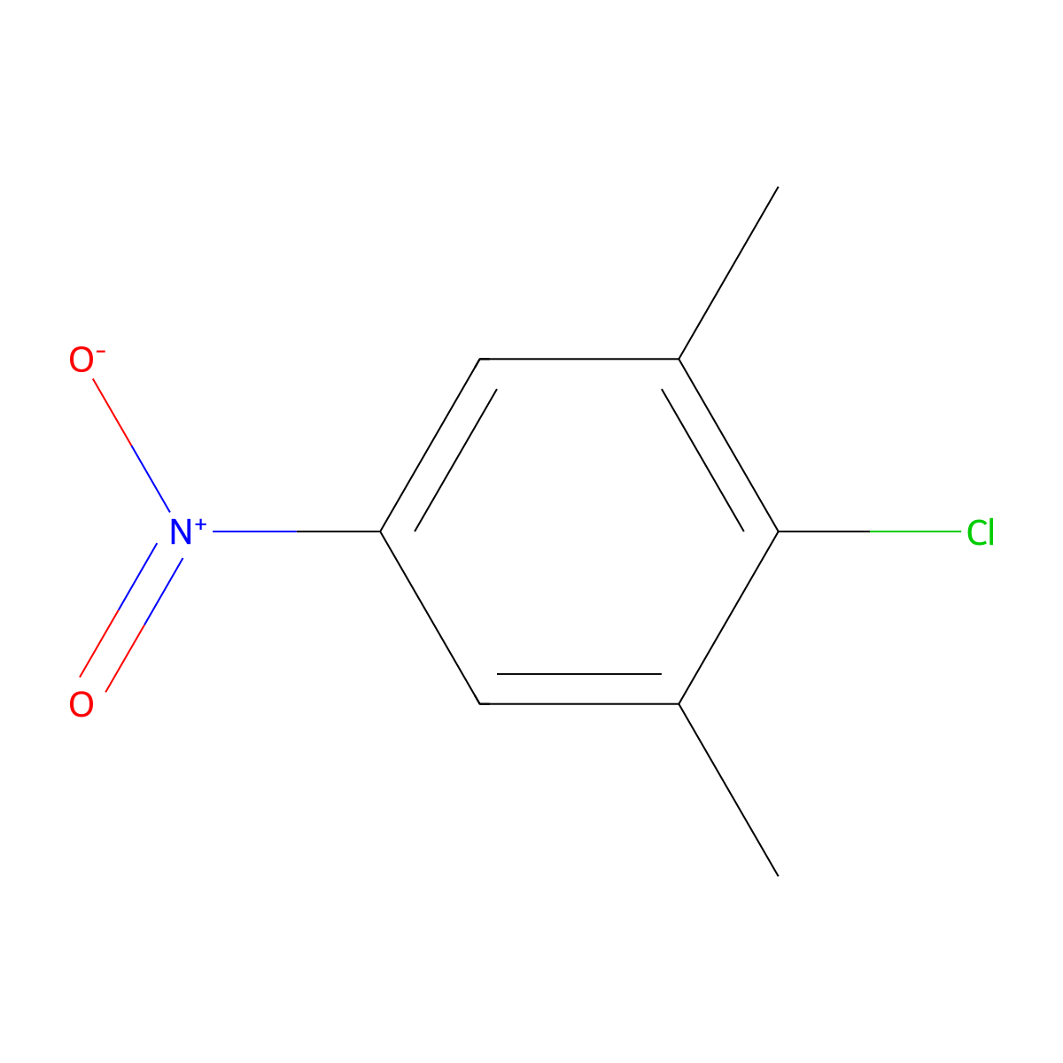 2-Chloro-1,3-dimethyl-5-nitrobenzene molecular structure, CAS 38560-96-2
