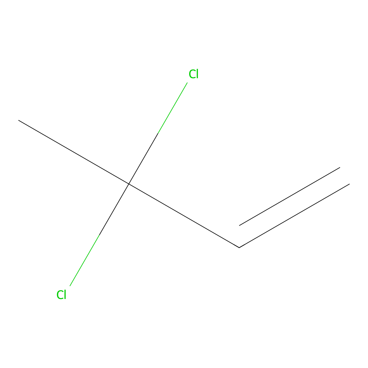 3,3-Dichlorobut-1-ene molecular structure, CAS 38585-77-2