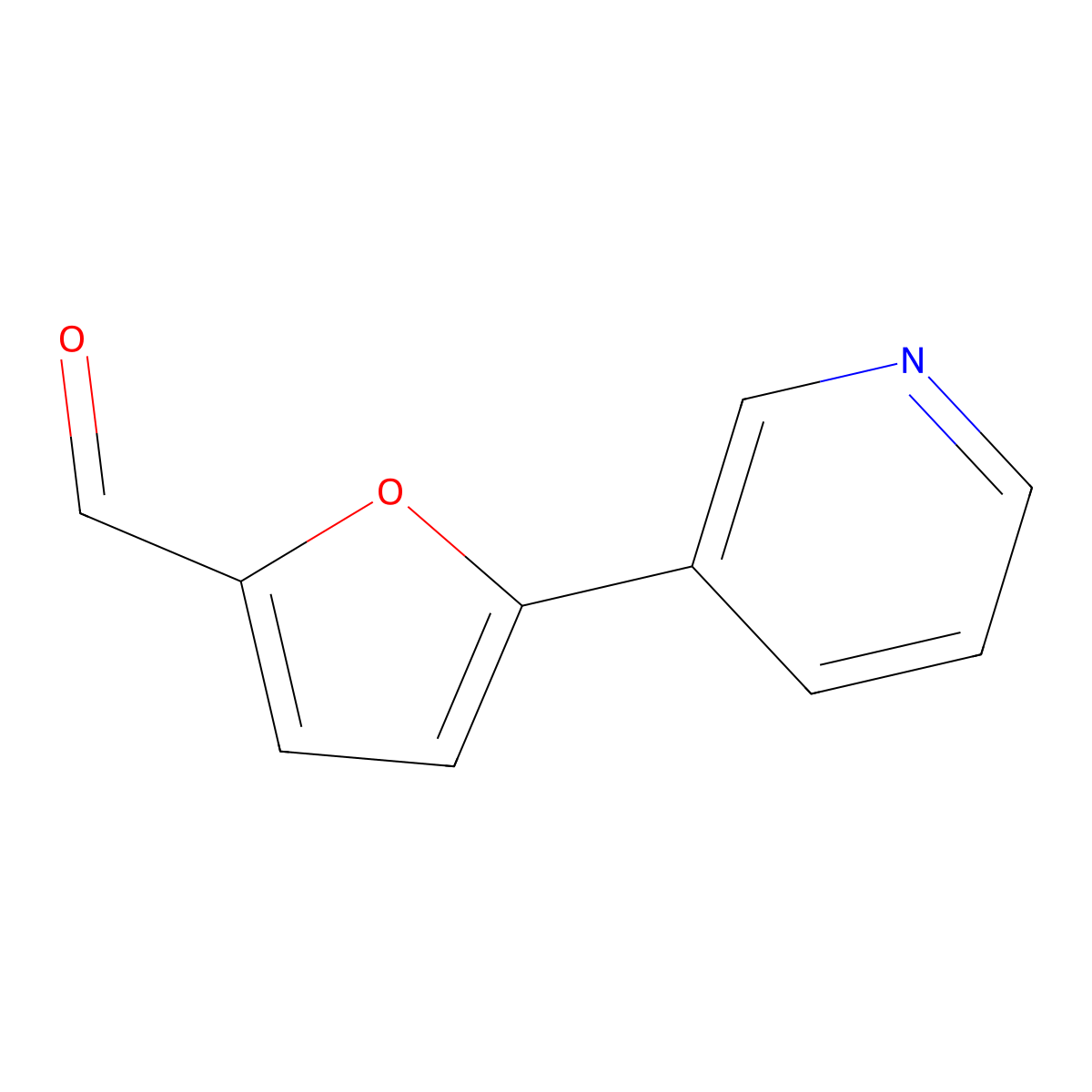 5-(Pyridin-3-yl)furan-2-carbaldehyde molecular structure, CAS 38588-49-7
