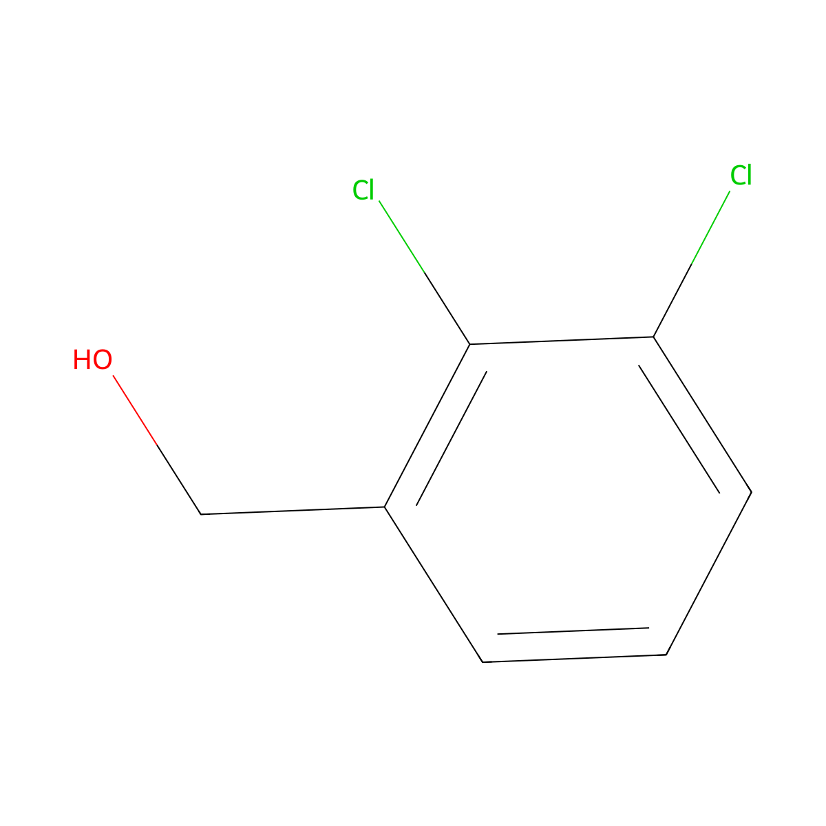 (2,3-Dichlorophenyl)methanol molecular structure, CAS 38594-42-2