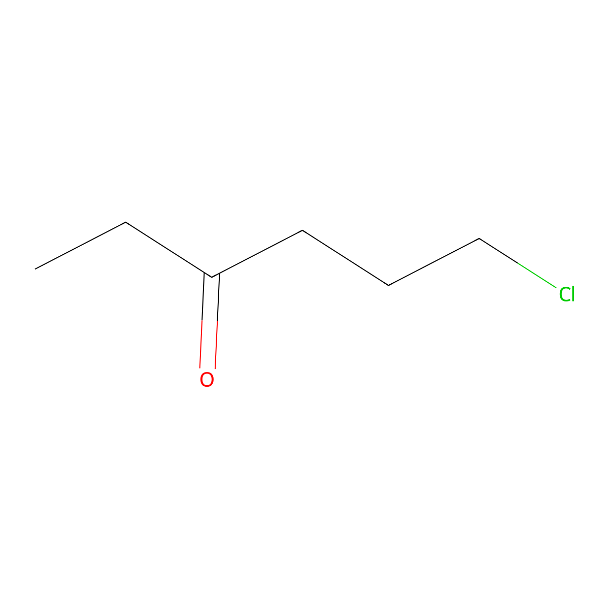 6-Chlorohexan-3-one molecular structure, CAS 38614-17-4