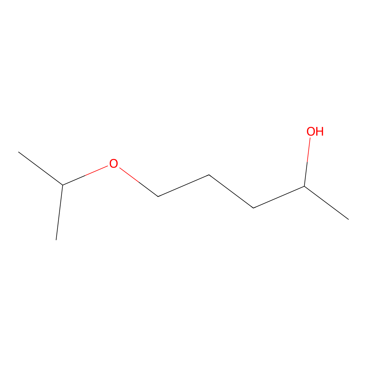 5-Isopropoxypentan-2-ol molecular structure, CAS 38624-43-0