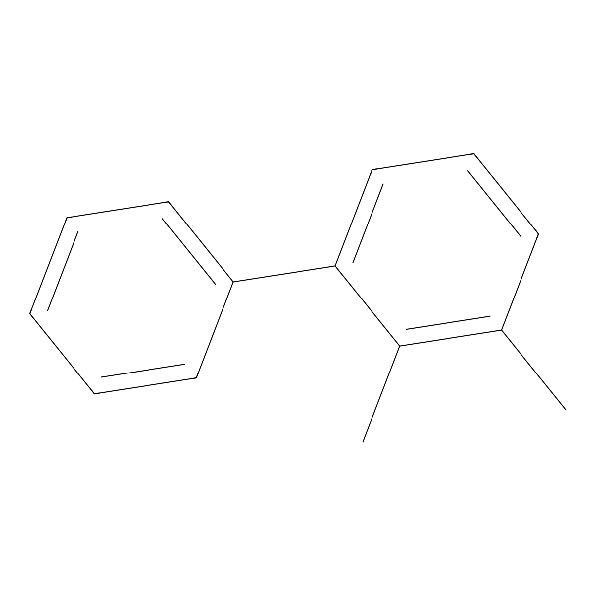 Dimethylbiphenyl (mixed isomers) molecular structure, CAS 3864-18-4