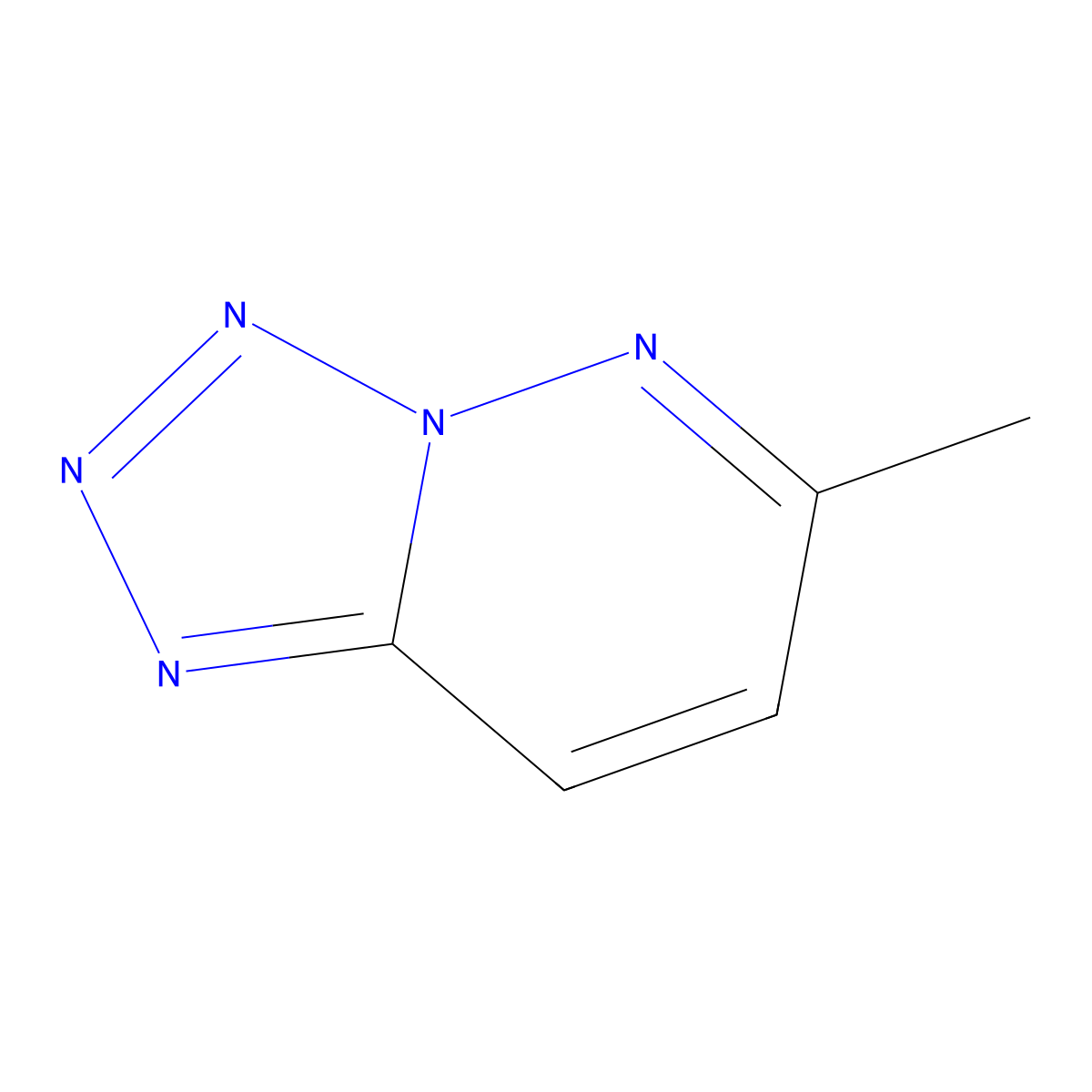 6-Methyltetrazolo[1,5-b]pyridazine molecular structure, CAS 38693-80-0
