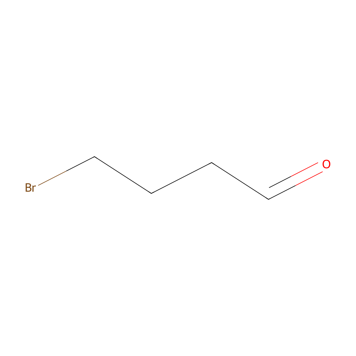 4-Bromobutyraldehyde molecular structure, CAS 38694-47-2