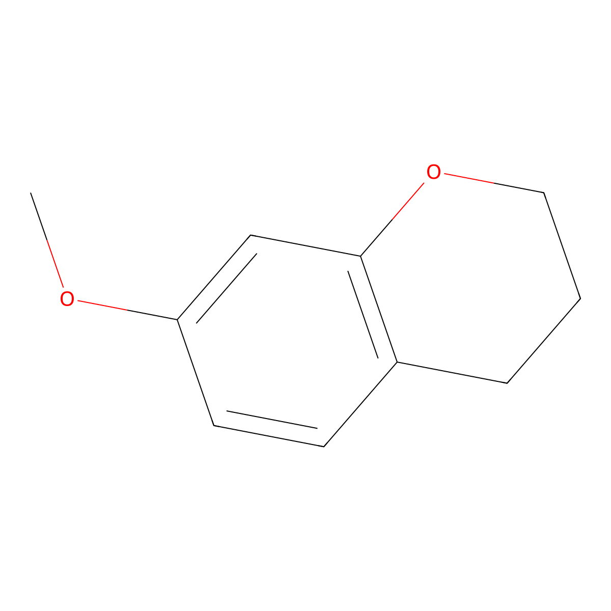 7-Methoxychroman molecular structure, CAS 3875-77-2