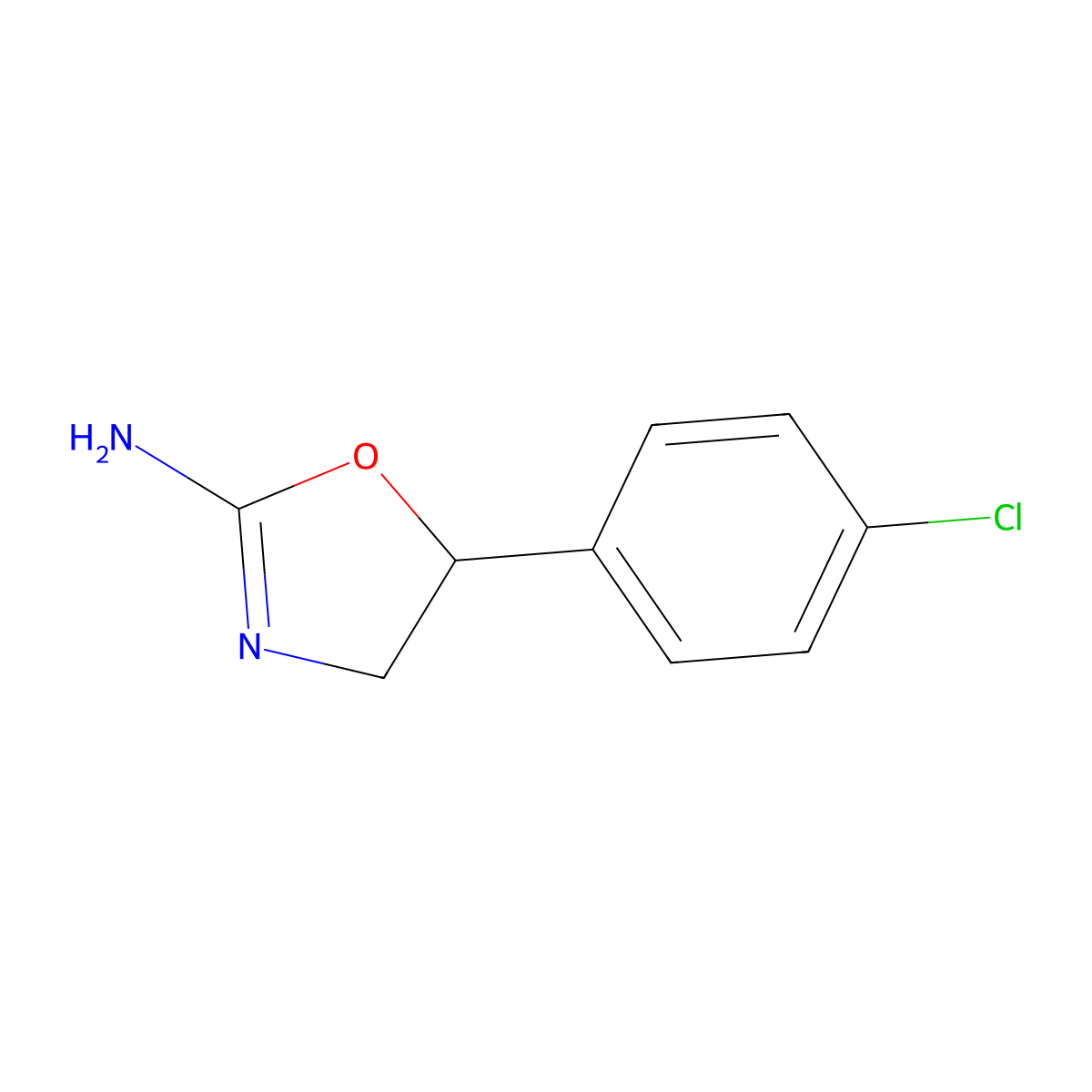 Clominorex molecular structure, CAS 3876-10-6