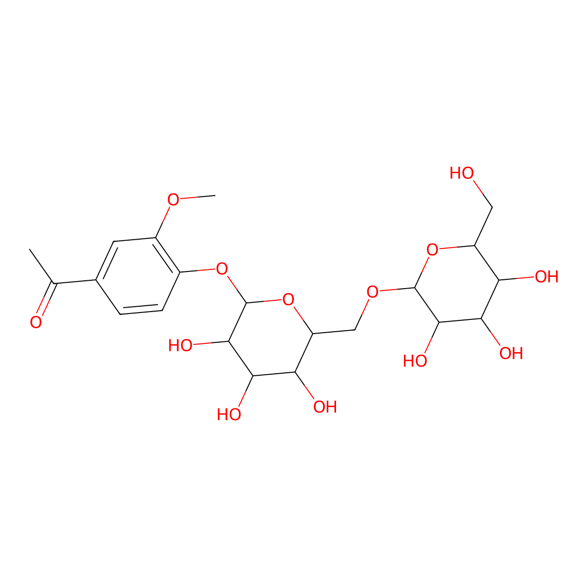 Tectoruside molecular structure, CAS 38784-73-5