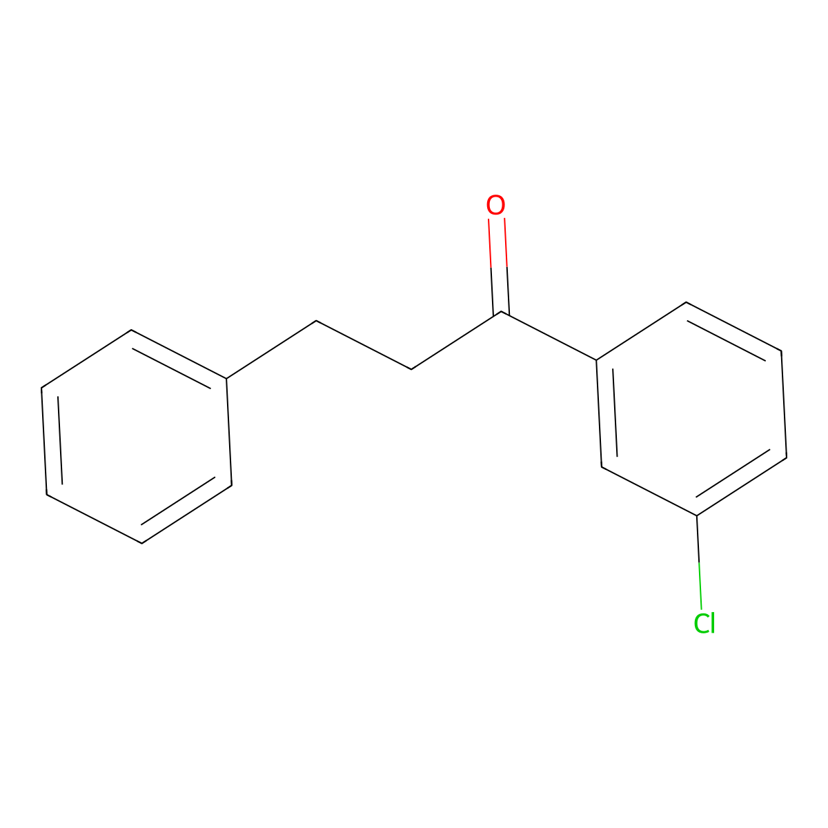 3'-Chloro-3-phenylpropiophenone molecular structure, CAS 388091-63-2