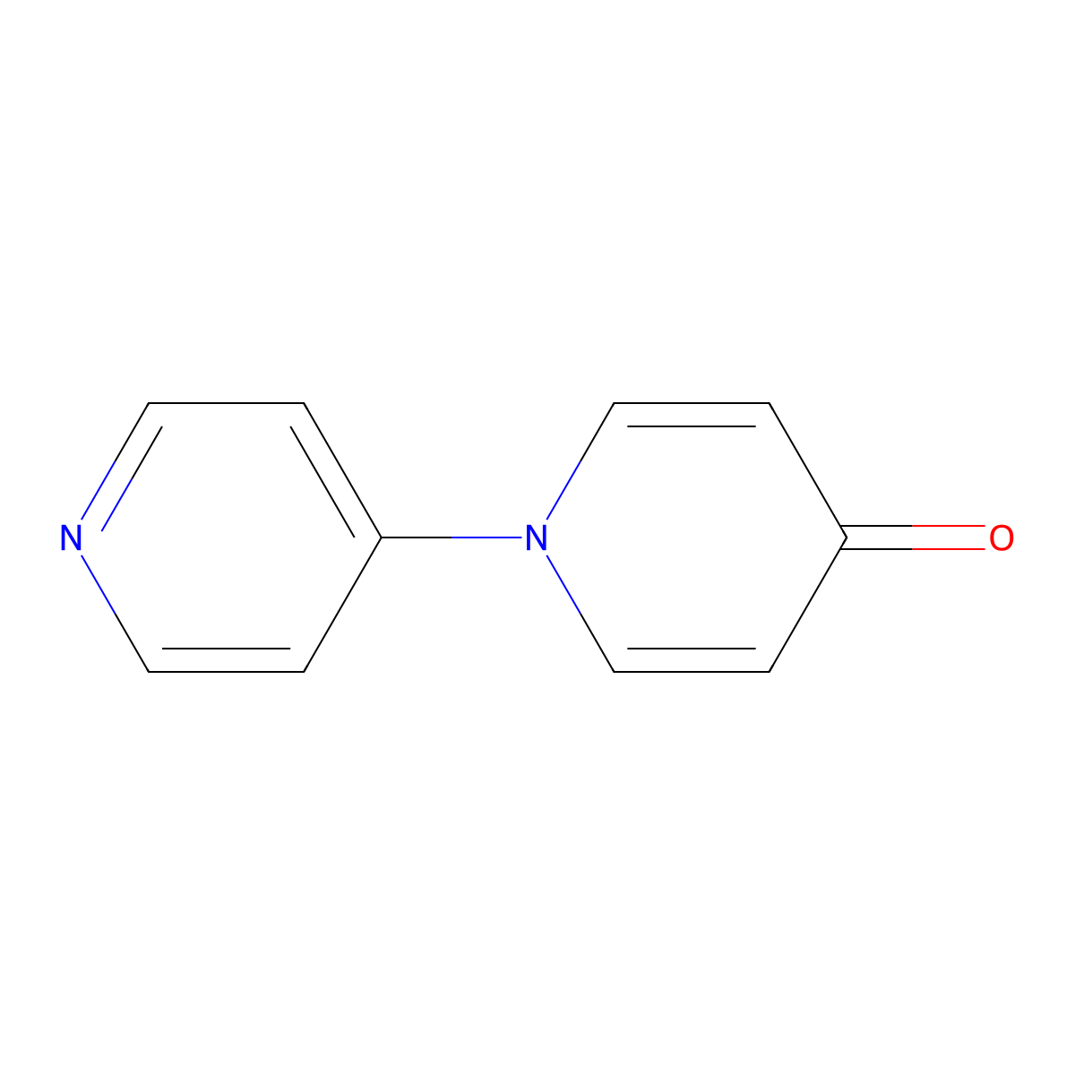 1-(4-pyridinyl)pyridin-4(1H)-one molecular structure, CAS 3881-38-7