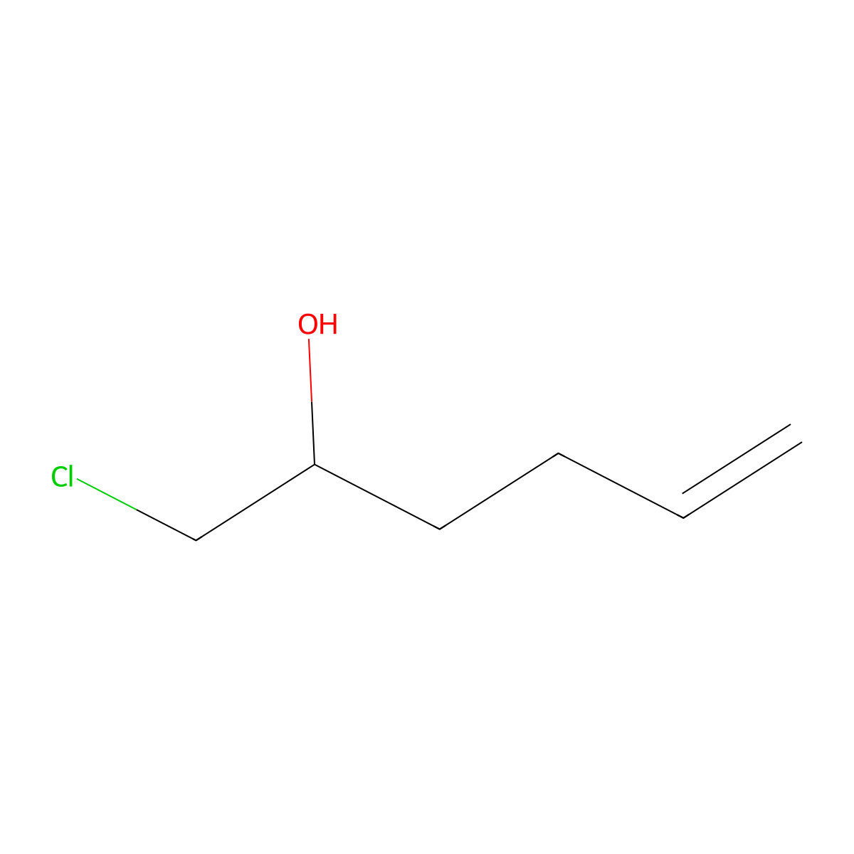 (R)-1-Chlorohex-5-en-2-ol molecular structure, CAS 388111-26-0