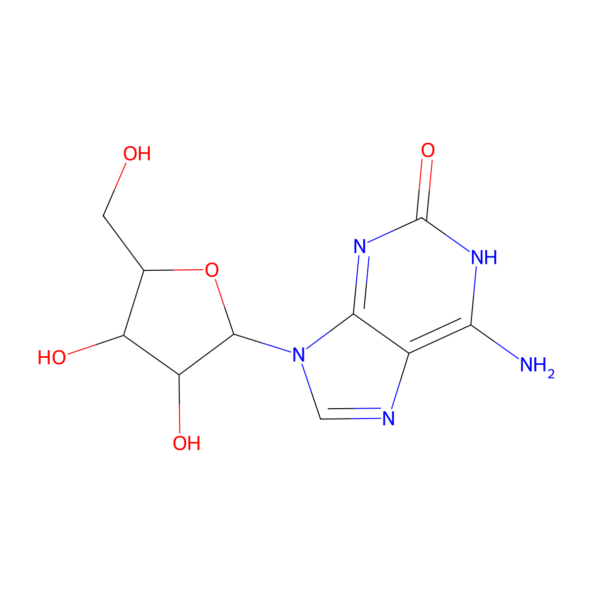 Crotonosid molecular structure, CAS 38819-11-3