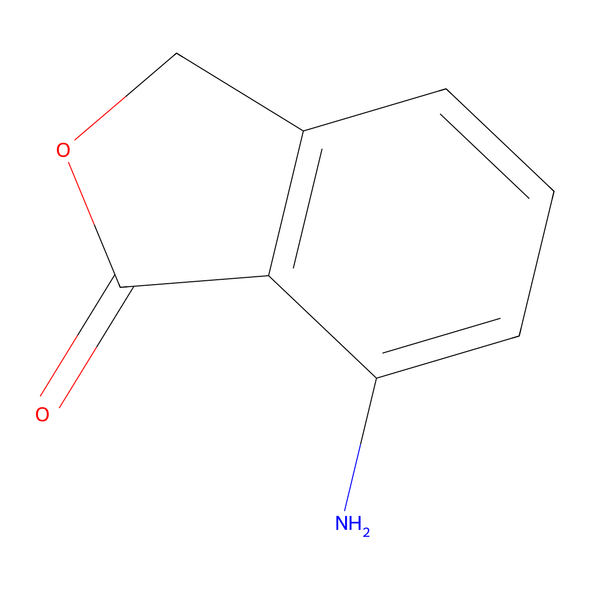 7-Amino-2-benzofuran-1(3H)-one molecular structure, CAS 3883-64-5