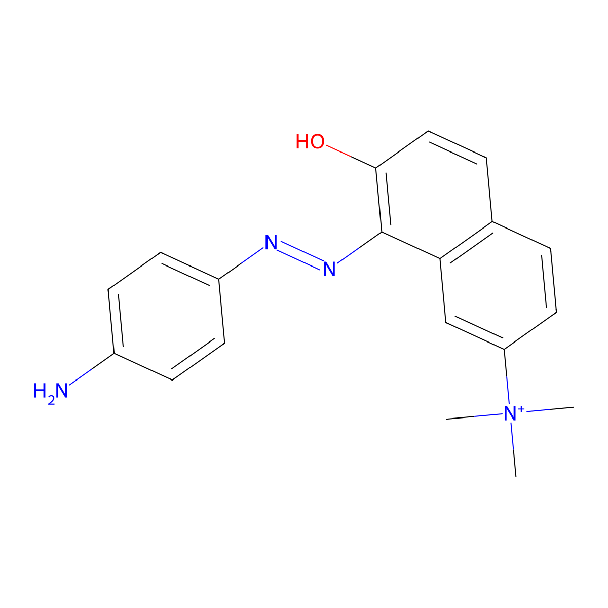 Basic Brown 16 base molecular structure, CAS 38866-11-4