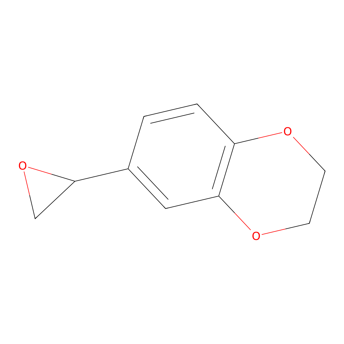 6-(Oxiran-2-yl)-2,3-dihydro-1,4-benzodioxine molecular structure, CAS 389124-25-8