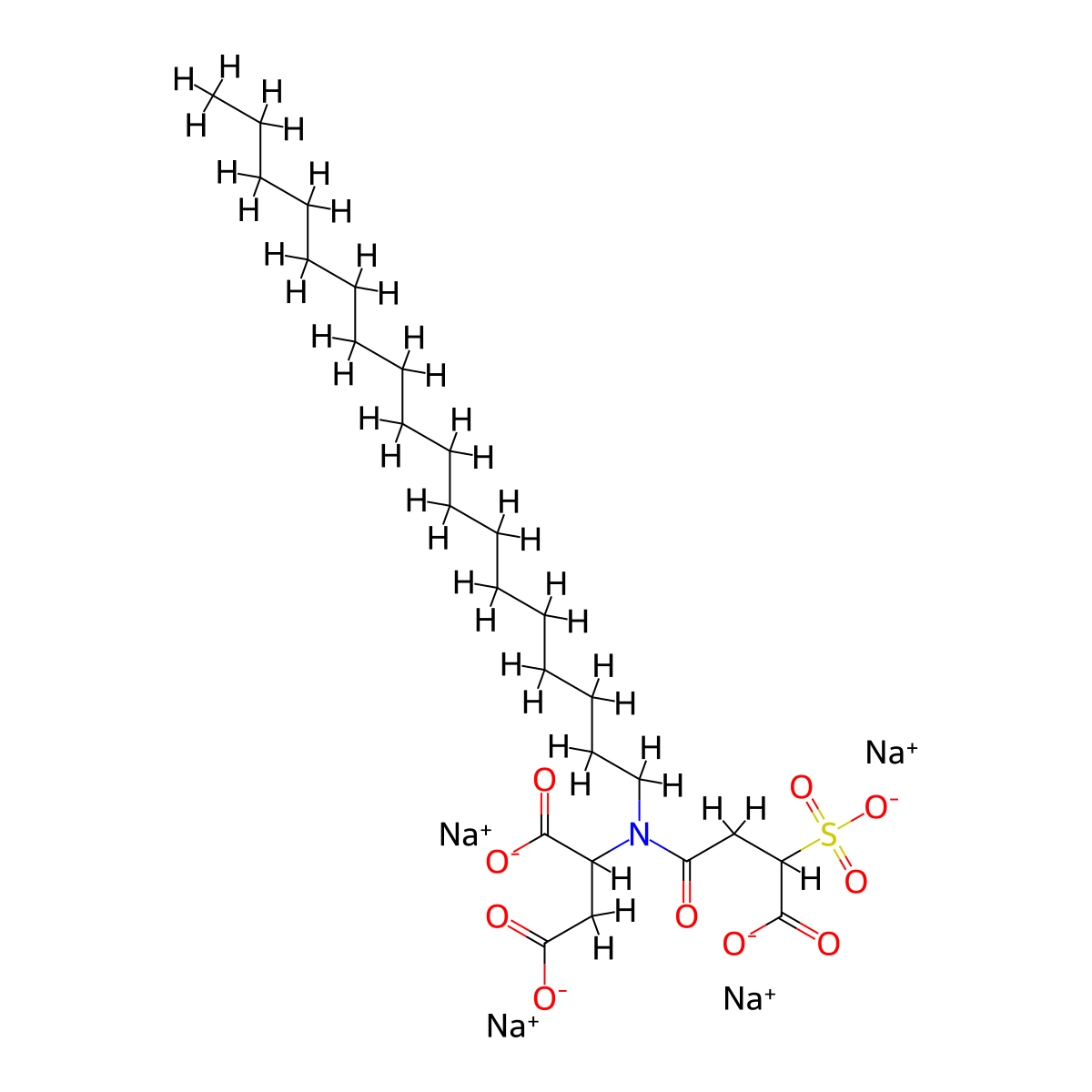 Alcopol FL molecular structure, CAS 38916-42-6