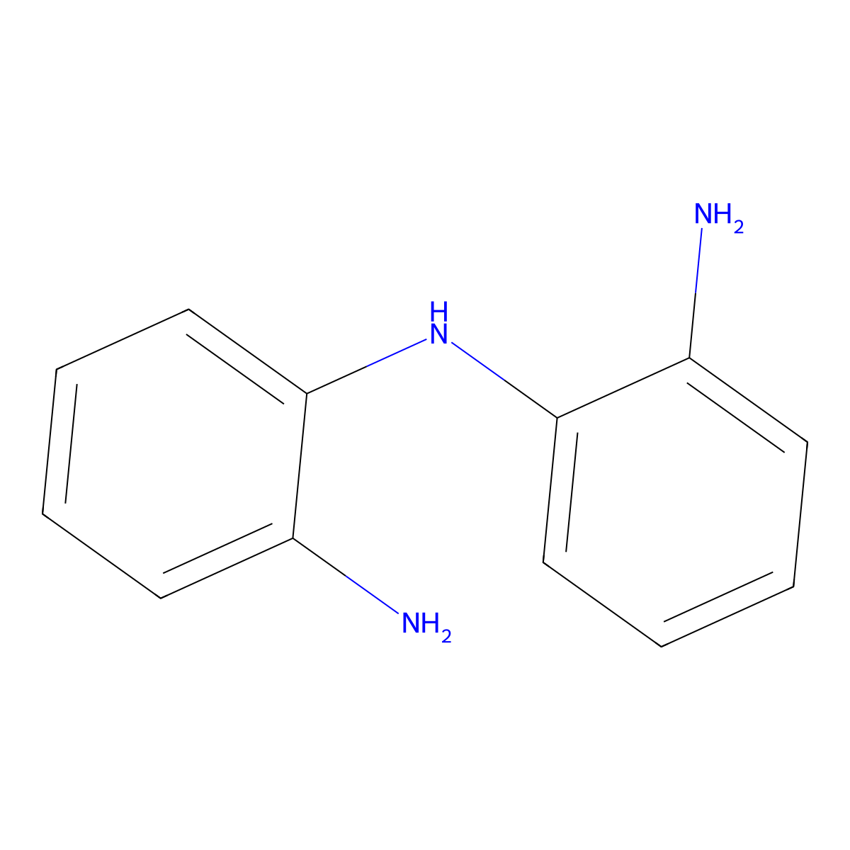 N1-(2-Aminophenyl)benzene-1,2-diamine molecular structure, CAS 38919-26-5