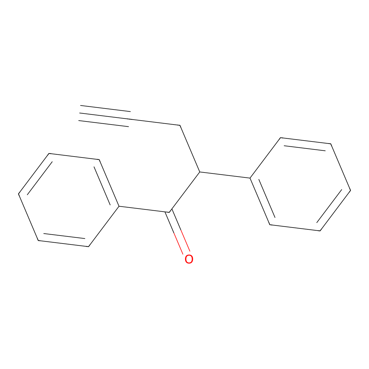 4-Pentynophenone, 2-phenyl- molecular structure, CAS 38940-37-3