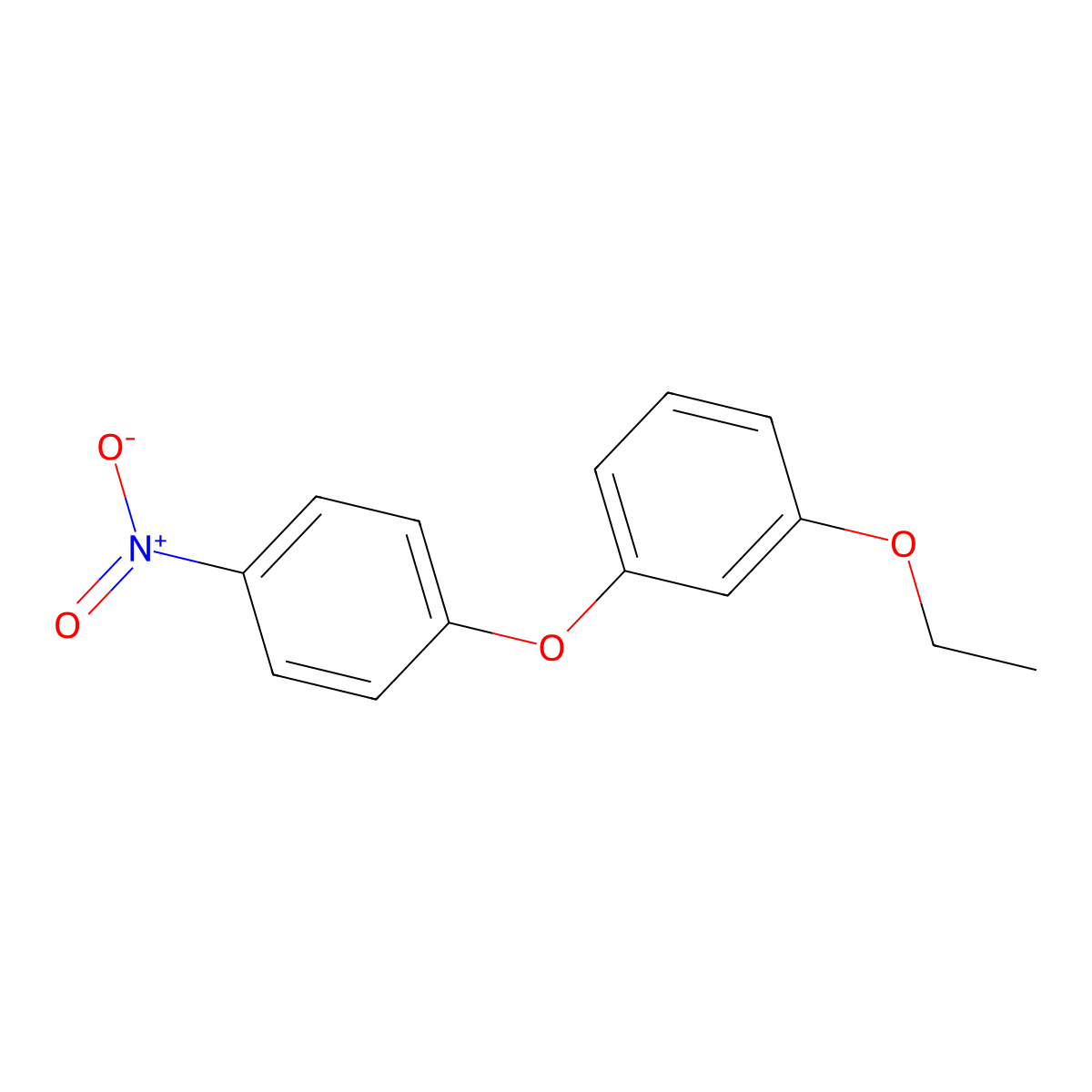 1-Ethoxy-3-(4-nitrophenoxy)benzene molecular structure, CAS 38942-33-5