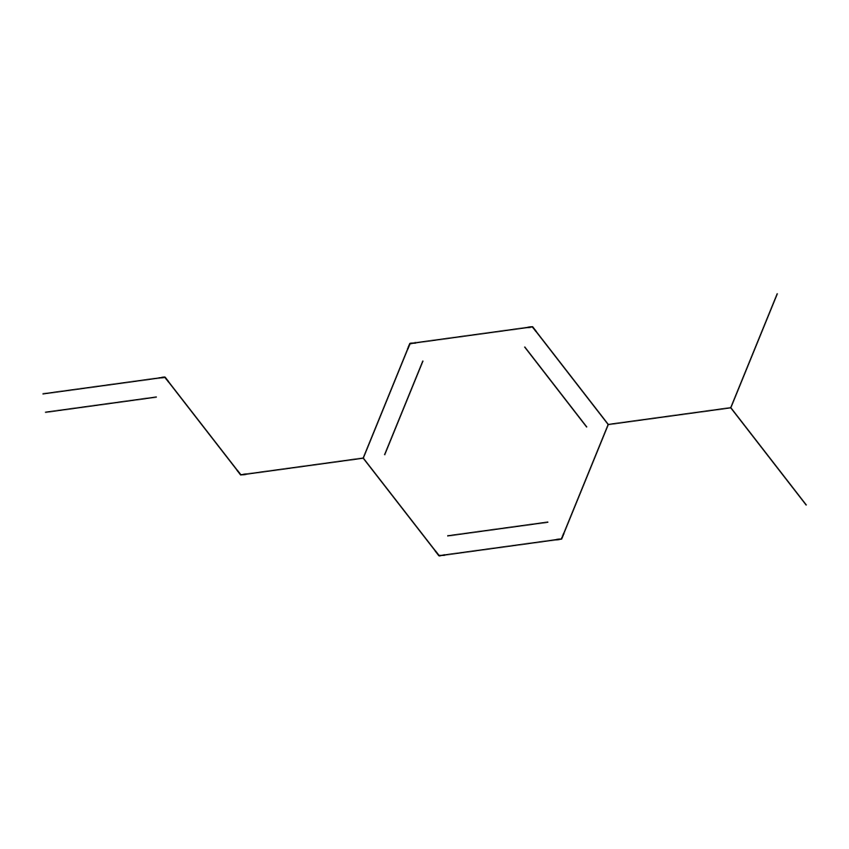 3-(4-Isopropylphenyl)-1-propene molecular structure, CAS 3897-64-1